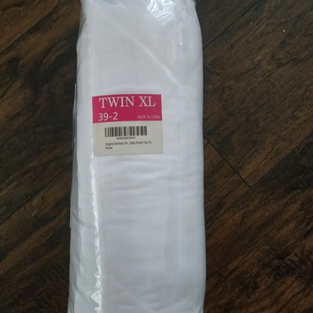 Kingnex Bamboo Mattress Topper Waterproof Twin Xl White